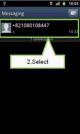 How can I forward an SMS with Samsung mobile?